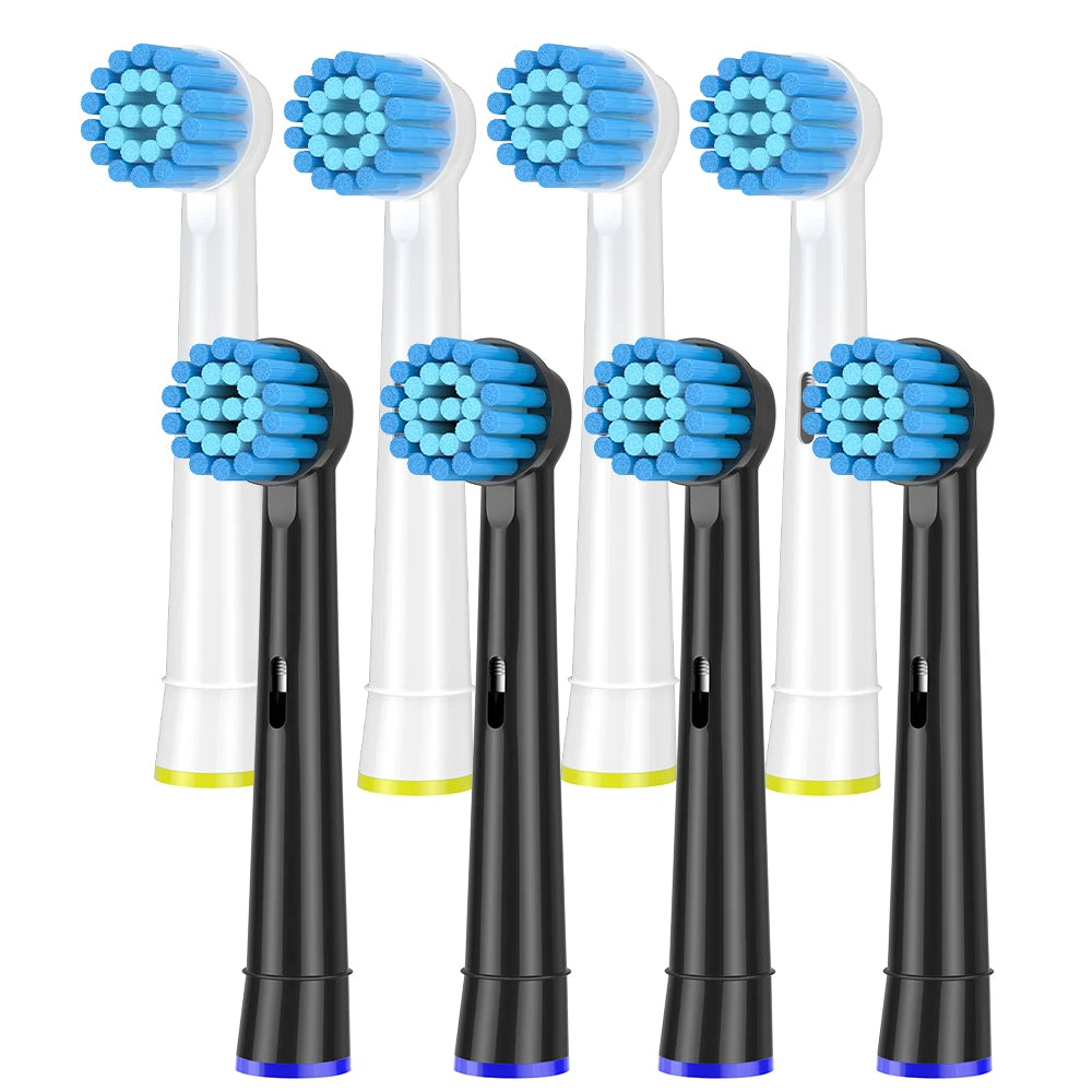 Têtes de Remplacement Soins Gencives Sensibles | Compatible Oral-B Braun Électrique – CLEVI Paris
