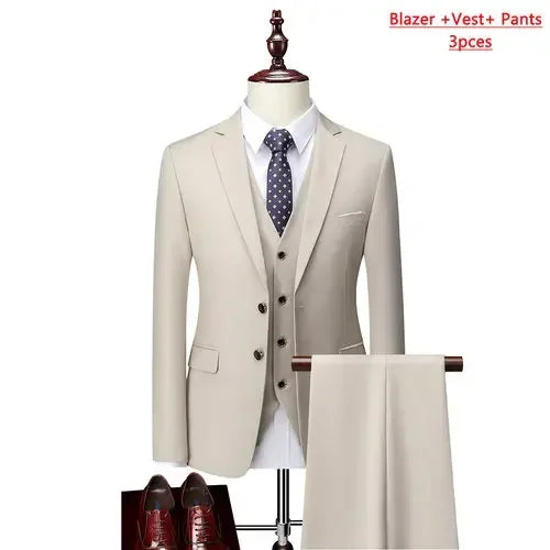 Costume homme 2 ou 3 pièces habillé – CLEVI Paris