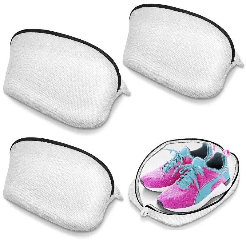Sac Filet Lavage Machine Chaussures Polyester Zip Taille M – CLEVI Paris