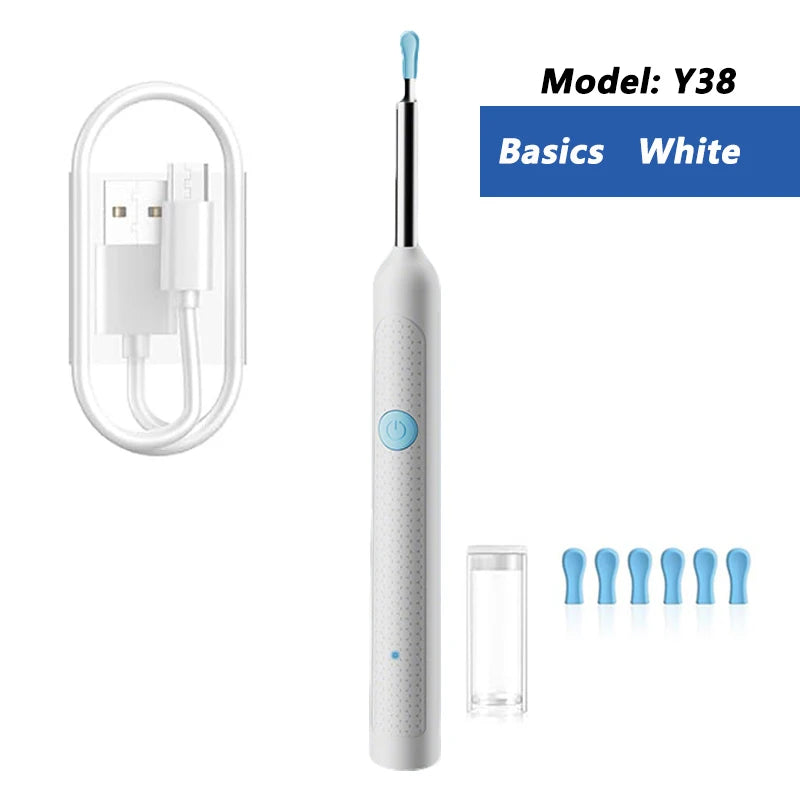 Otoscope Connecté WiFi avec Caméra HD 1080P Nettoyeur Auriculaire Visuel — CLEVI Paris