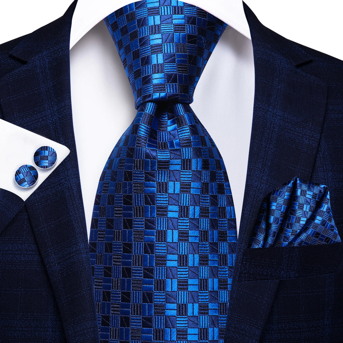 Ensemble cravate homme rayée – CLEVI Paris