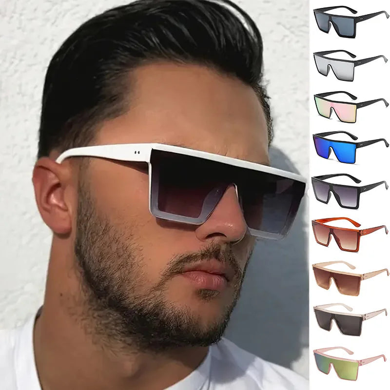 Lunettes de soleil unisexes carrées oversize – CLEVI Paris