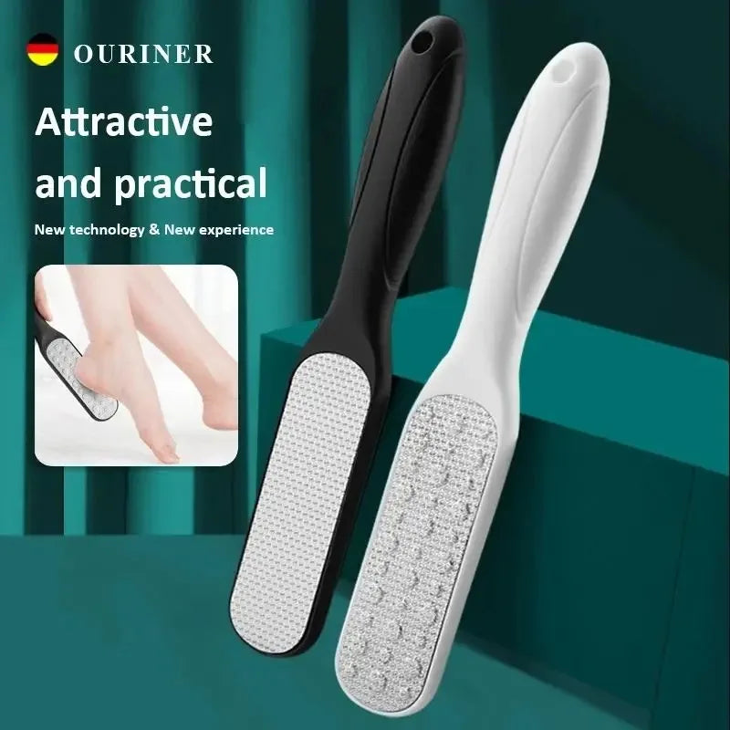 Râpe Pédicure Double Face Acier Inox 304 Anti-Callosités — CLEVI Paris