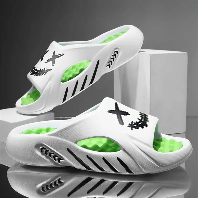 Claquettes Homme Sainimo EVA Antidérapantes – Slides Légers Grandes Tailles