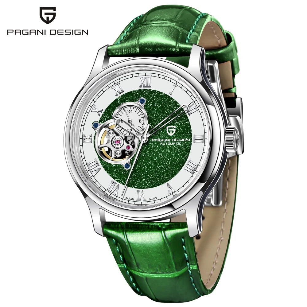 Montre Homme Automatique Tourbillon Chiffres Romains Pagani Design – CLEVI Paris