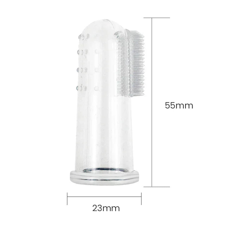 Brosse à Doigt pour Chien & Chat – Nettoyage Dentaire Doux – CLEVI Paris