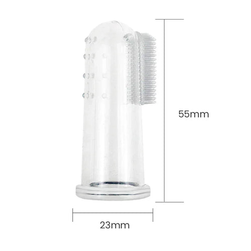 Brosse à Doigt pour Chien & Chat – Nettoyage Dentaire Doux – CLEVI Paris
