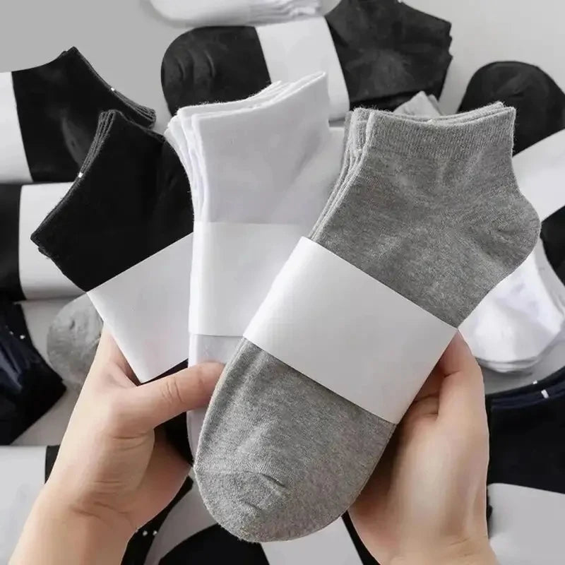 Chaussettes Basses Unisexes — Lot de 5 à 50 paires — CLEVI Paris