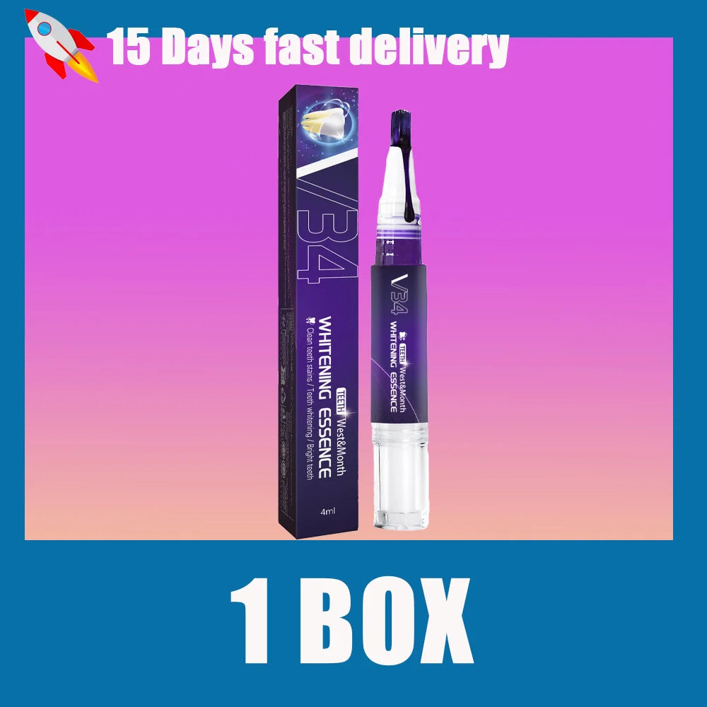 Stylo Blanchissant Dents Violet | Blanchiment Instantané Sans Sensibilité
