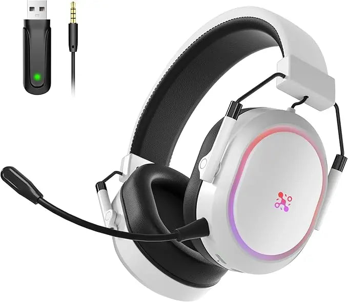 LDON FO2 Casque Gaming Sans Fil Bluetooth 2.4GHz 50h PS5/PS4/PC – CLEVI Paris