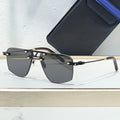 Lunettes de Soleil Sans Monture Alliage UV400 Unisexe – CLEVI Paris