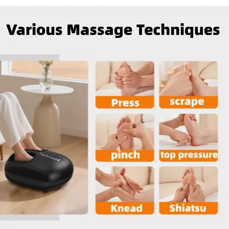 Masseur de pieds et mollets chauffant – CLEVI Paris