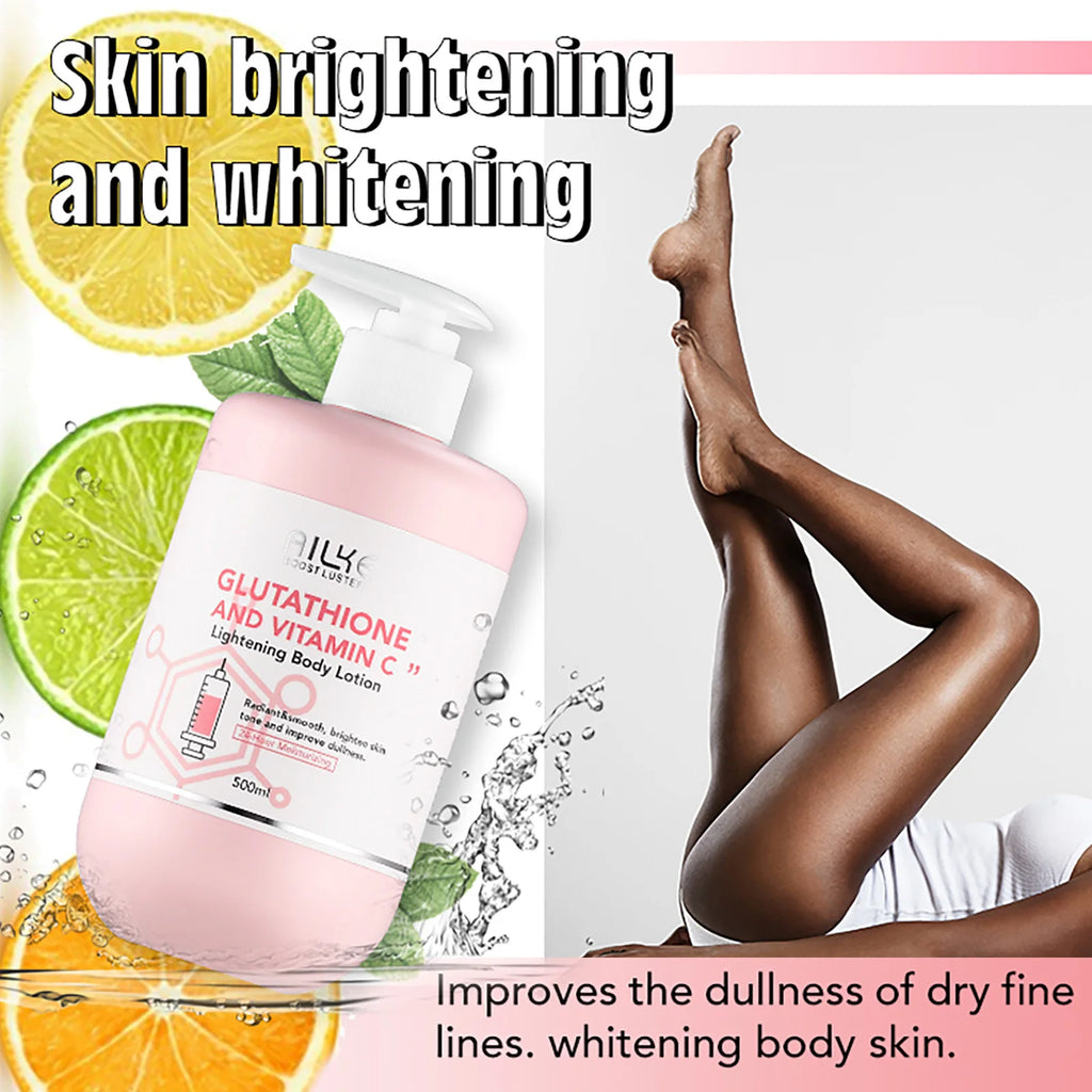 Gamme Éclat Peau AILKE | Glutathion & Vitamine C | Sérum, Crème, Lotion & Sets – CLEVI Paris