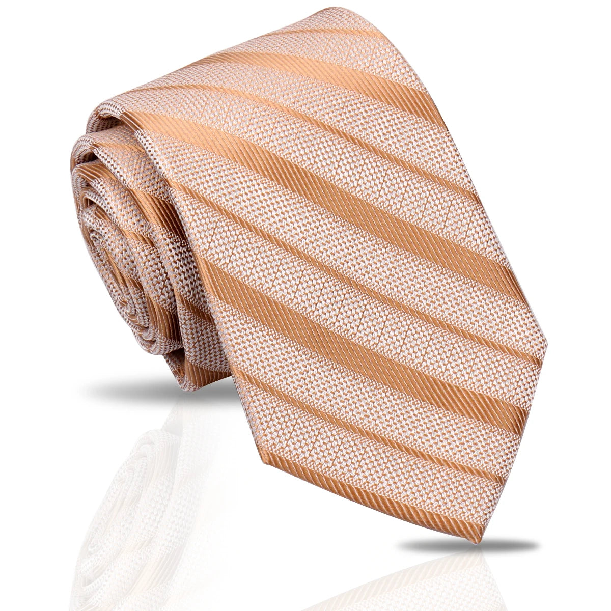 Cravate unisexe rayée 7,5 cm – CLEVI Paris