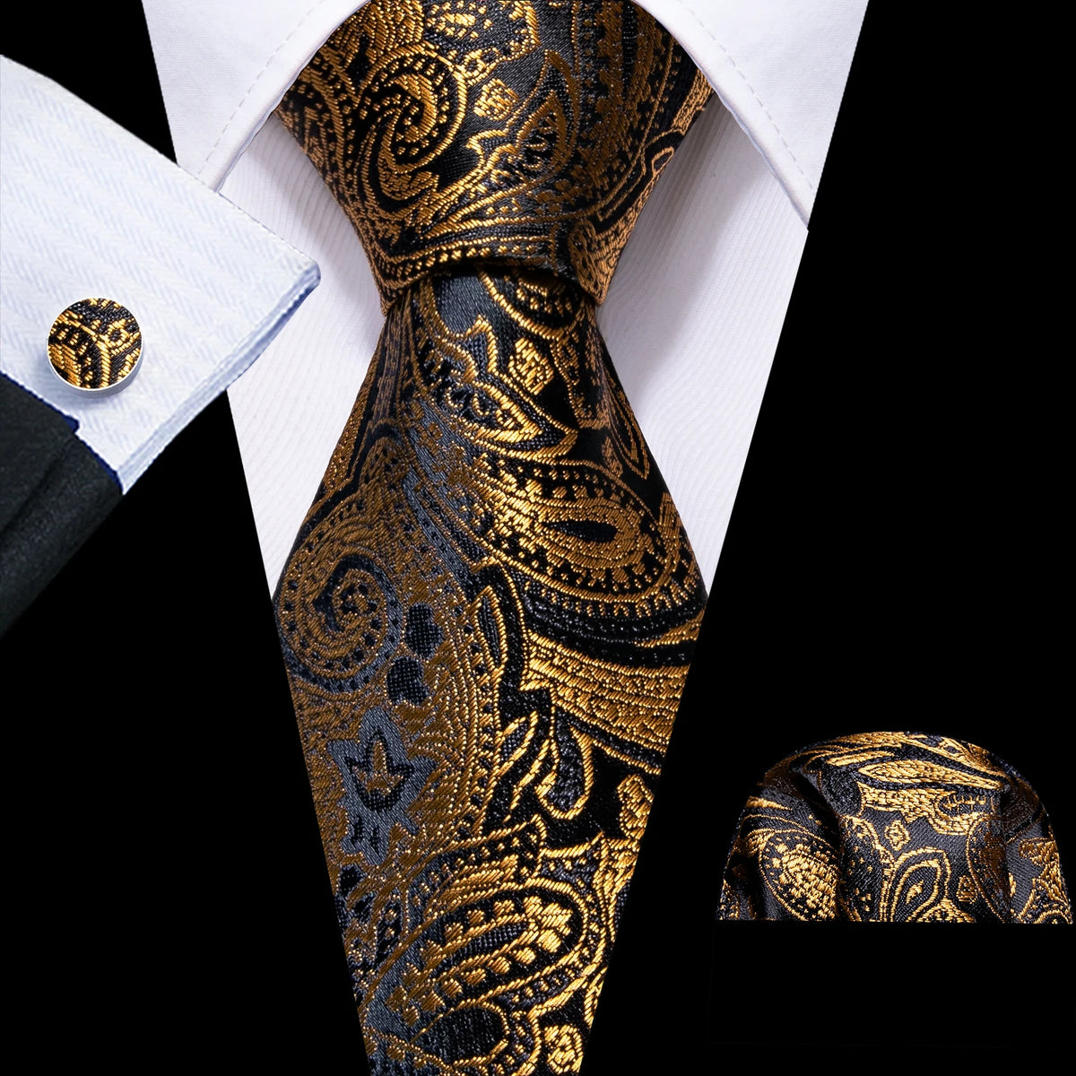 Ensemble cravate homme floral – CLEVI Paris