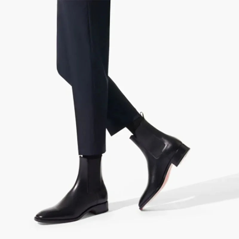 Bottines Chelsea homme à bande élastique – CLEVI Paris