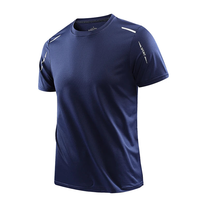 T-shirt Running Homme Manches Courtes Polyester | Séchage Rapide, Randonnée & Sport, 6 Coloris, Tailles M à 5XL – CLEVI Paris