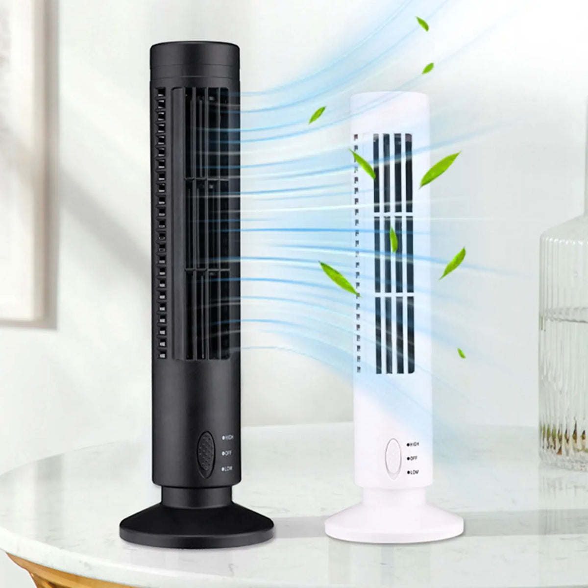Ventilateur tour de bureau USB – CLEVI Paris