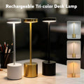 Lampe de Bureau LED d’Ambiance Tactile & Dimmable — USB Rechargeable, Blanc Chaud | CLEVI Paris
