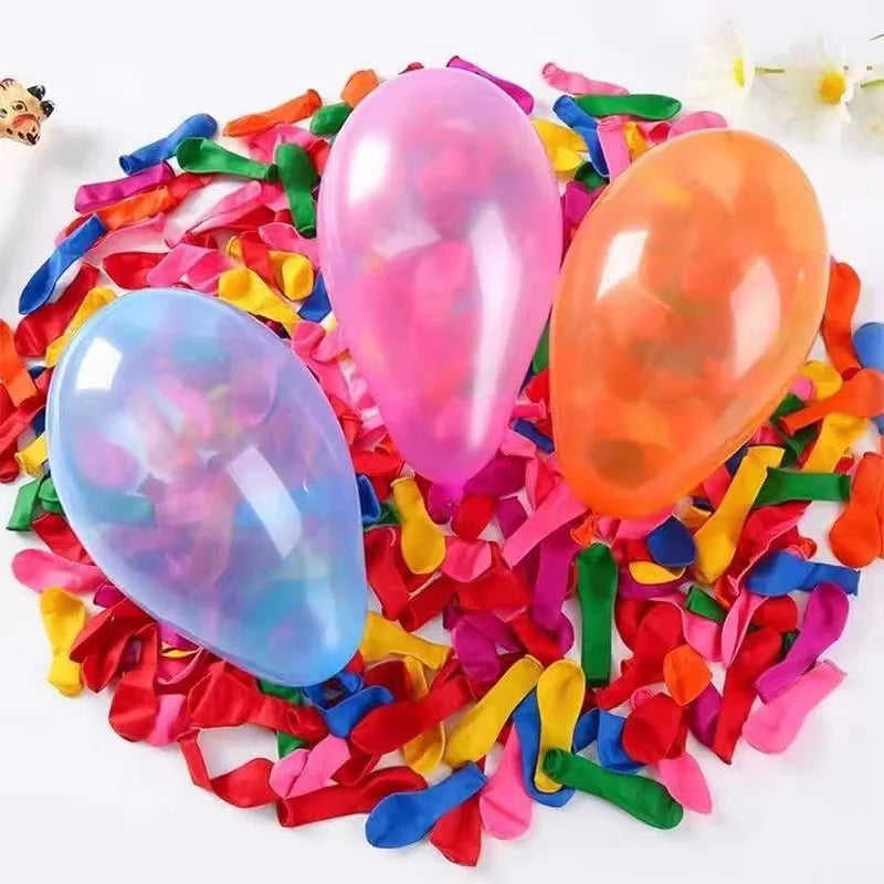 Ballons à Eau en Latex – Lot 500 / 1000 / 2000 pcs – Jeux d'Été Enfants