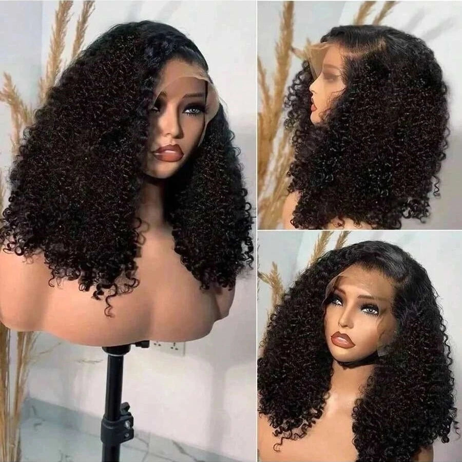 Perruque bob Deep Wave cheveux humains – CLEVI Paris