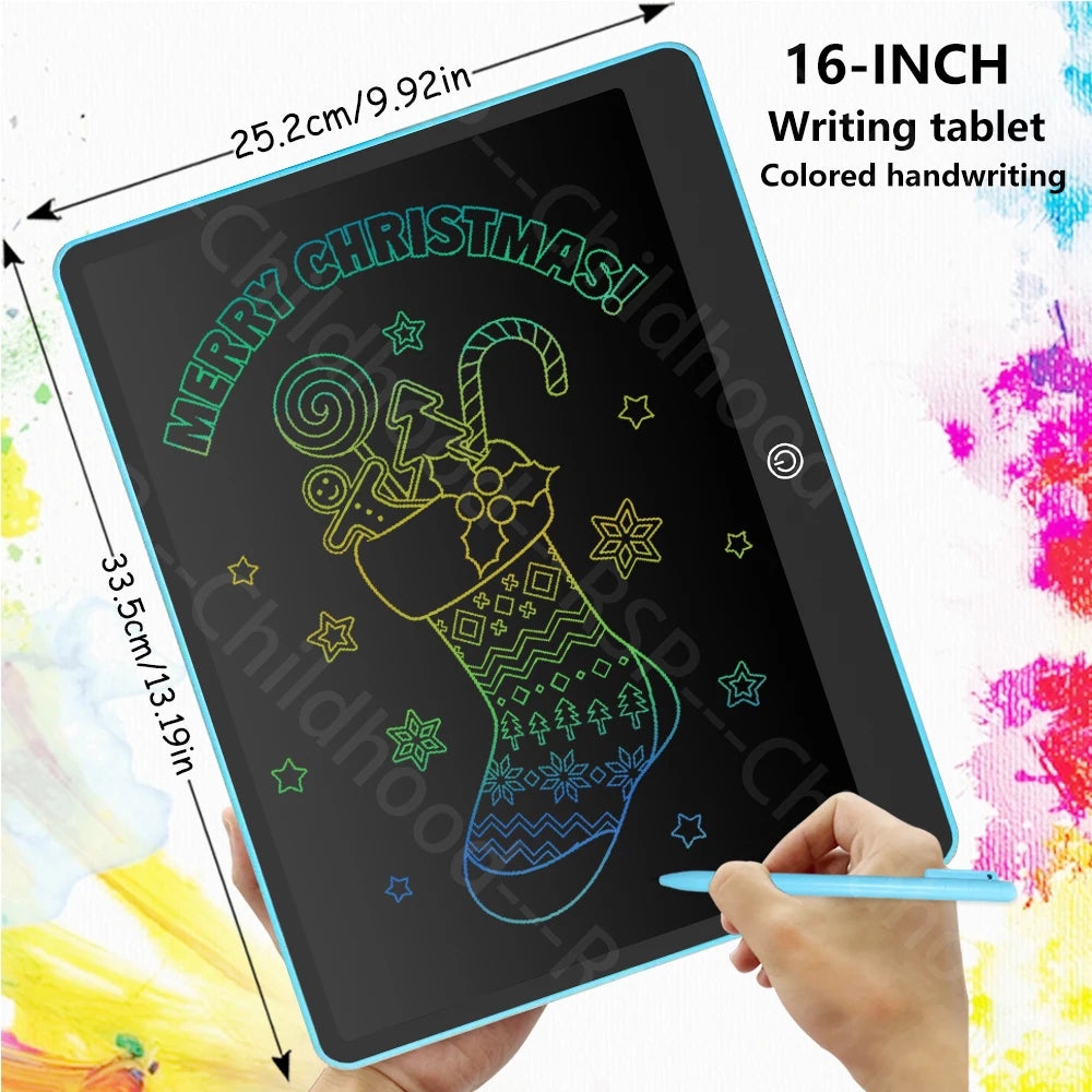 Ardoise LCD Enfant RSP – Tablette Écriture & Dessin 6,5" à 16" – Cadeau Éducatif Dès 3 Ans