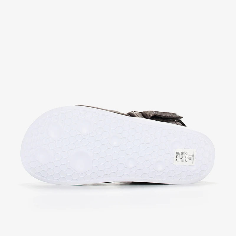 Sandales Unisexe Rétro Respirantes 369407-02 | Noir Gris – CLEVI Paris