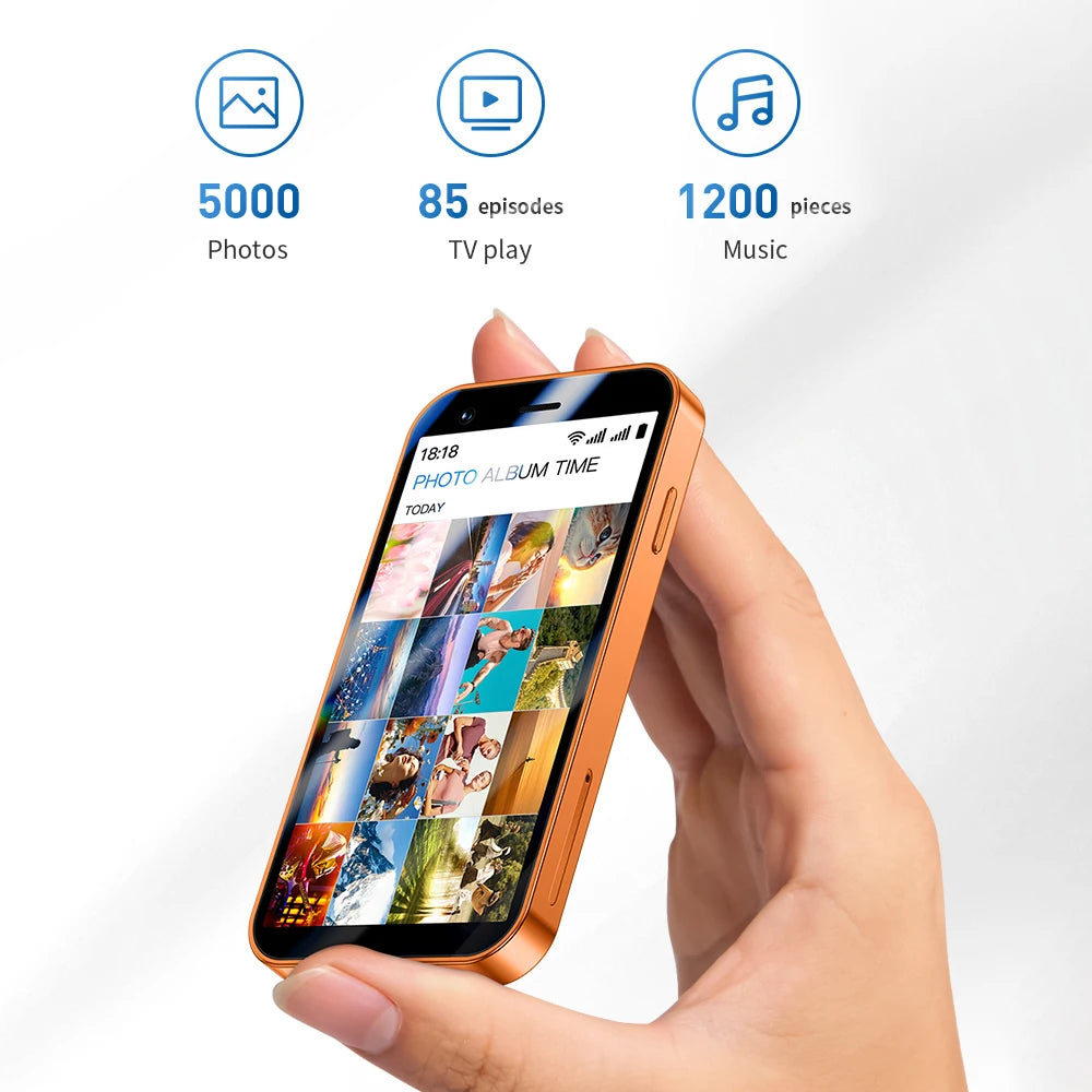 SOYES A17 Mini Smartphone 3" Android 8.1 Double SIM 3G 55g Verre 3D – CLEVI Paris