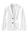 Blazer lin homme coupe slim – CLEVI Paris
