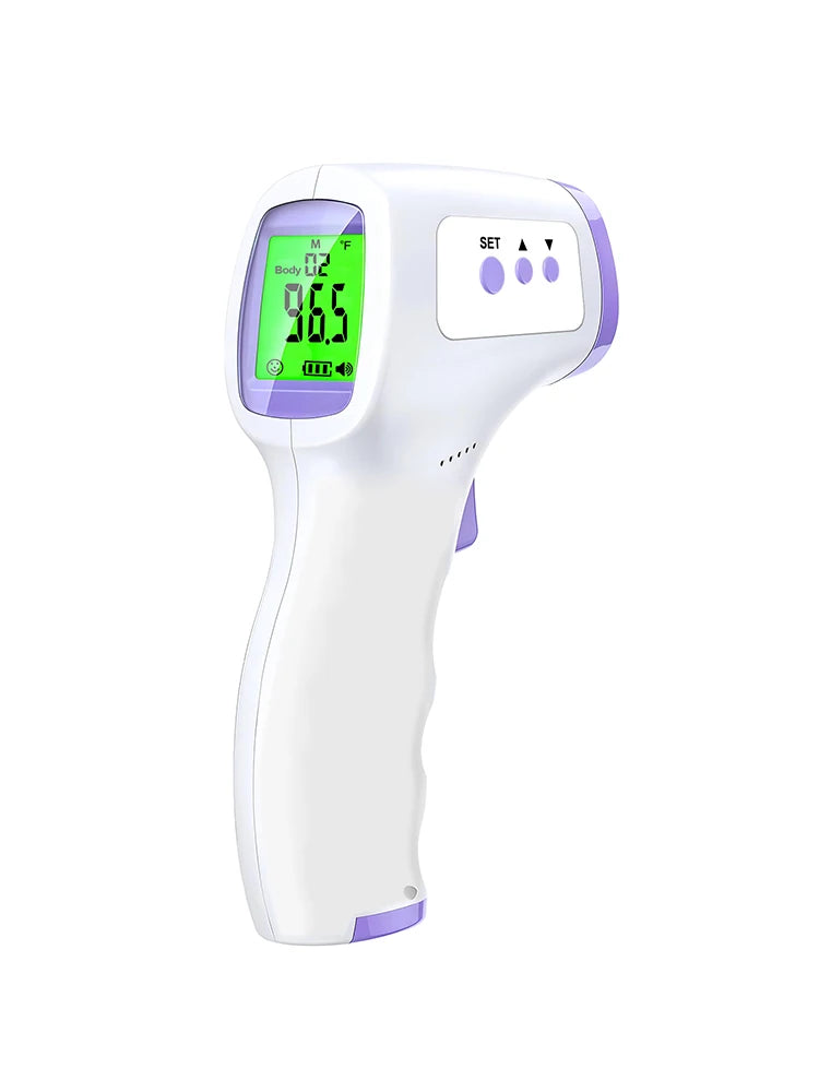 Digital Infrared Thermometer Forehead Body Non-Contact — CLEVI Paris