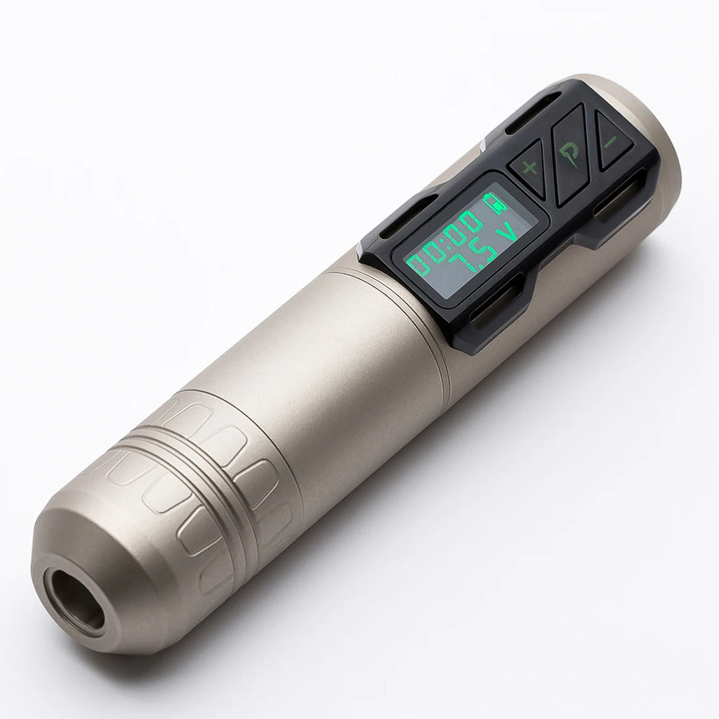 Machine à Tatouer Sans Fil EZ P2S | Stylo Rotatif Professionnel 1800mAh
