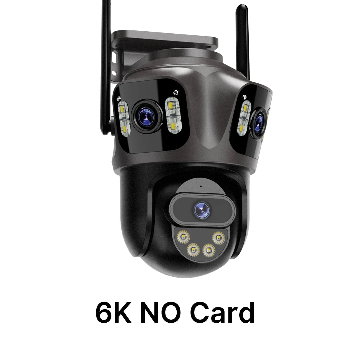 Caméra de Surveillance PTZ WiFi Extérieure 4K/6K – Suivi Auto & Vision Nocturne Couleur – CLEVI Paris