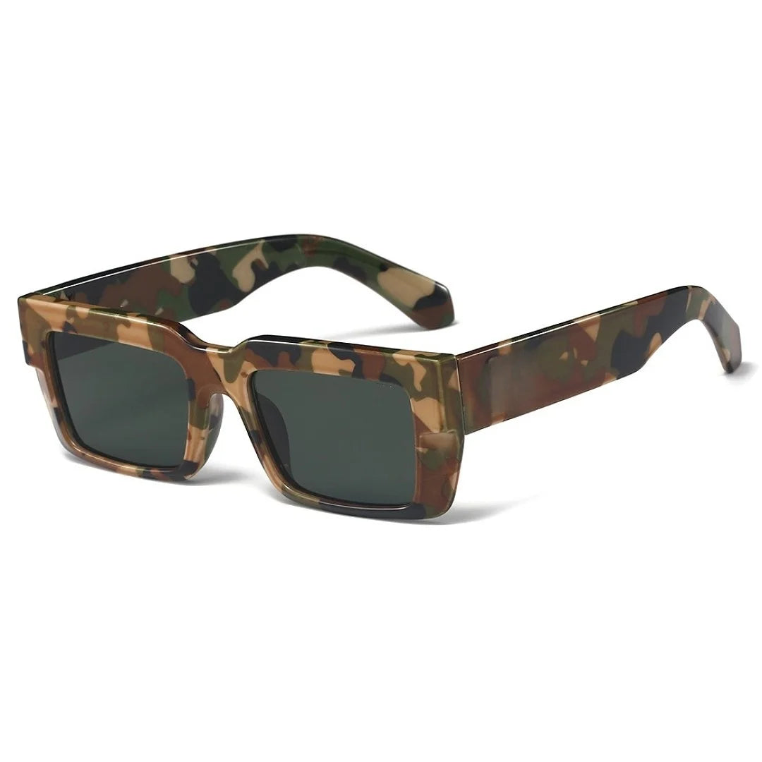Lunettes de Soleil Ovales Or Anti-Reflets Vision Claire UV400 Homme – CLEVI Paris