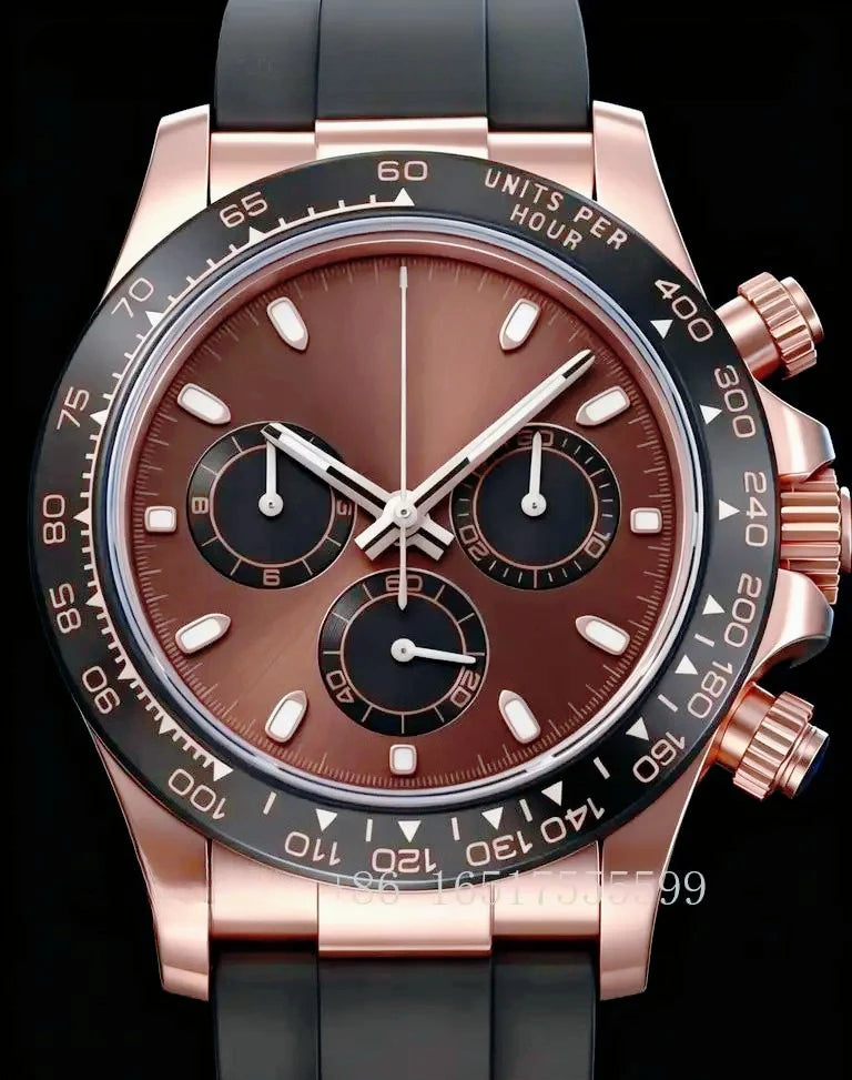 Montre Automatique Homme Acier Inoxydable 904L Calendrier Lumineuse – CLEVI Paris