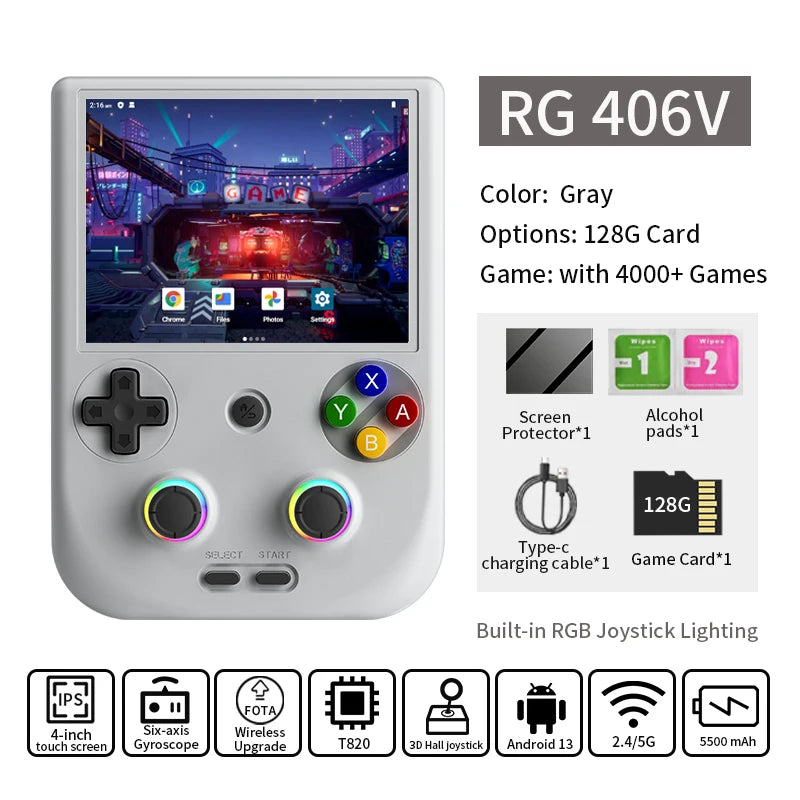 Console portable Anbernic RG406V Android – CLEVI Paris