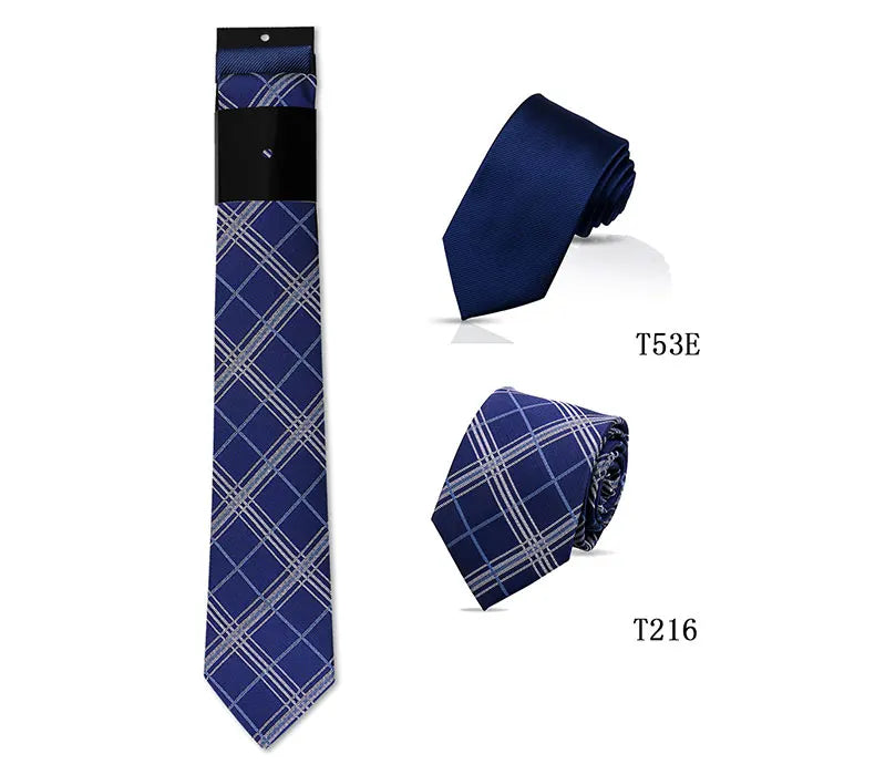 Ensemble de 2 cravates homme élégantes – CLEVI Paris