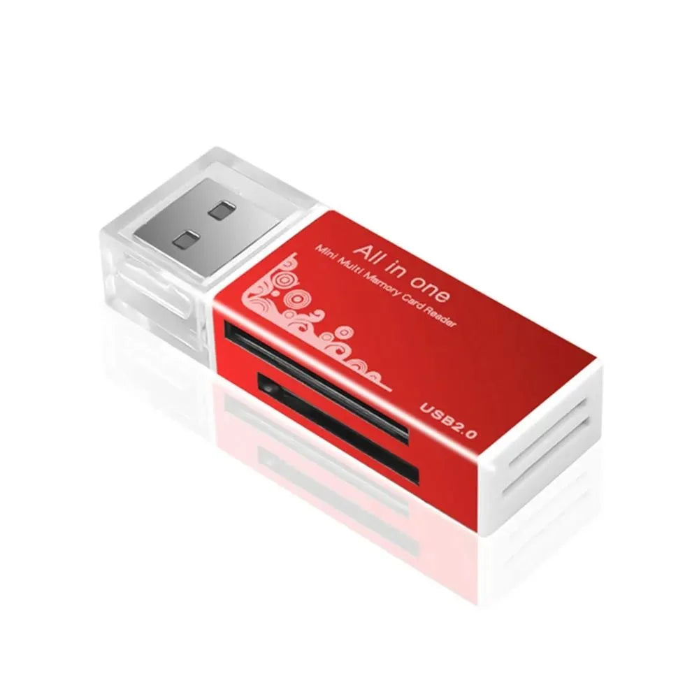 Lecteur de Cartes USB 2-en-1 – SD/TF, USB 2.0 & 3.0, Hub 4 Ports, PC & Laptop