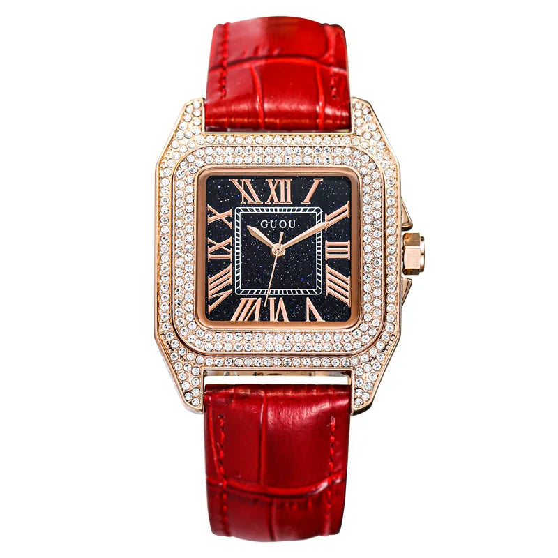 Montre Femme Élégante Grand Cadran Quartz – CLEVI Paris