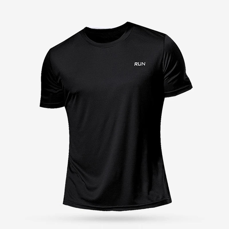T-Shirt Sport Homme Séchage Rapide – Fitness Running Gym Manches Courtes