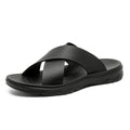 Sandales Homme Cuir Respirantes Semelle Souple | Noir, Marron & Orange – CLEVI Paris