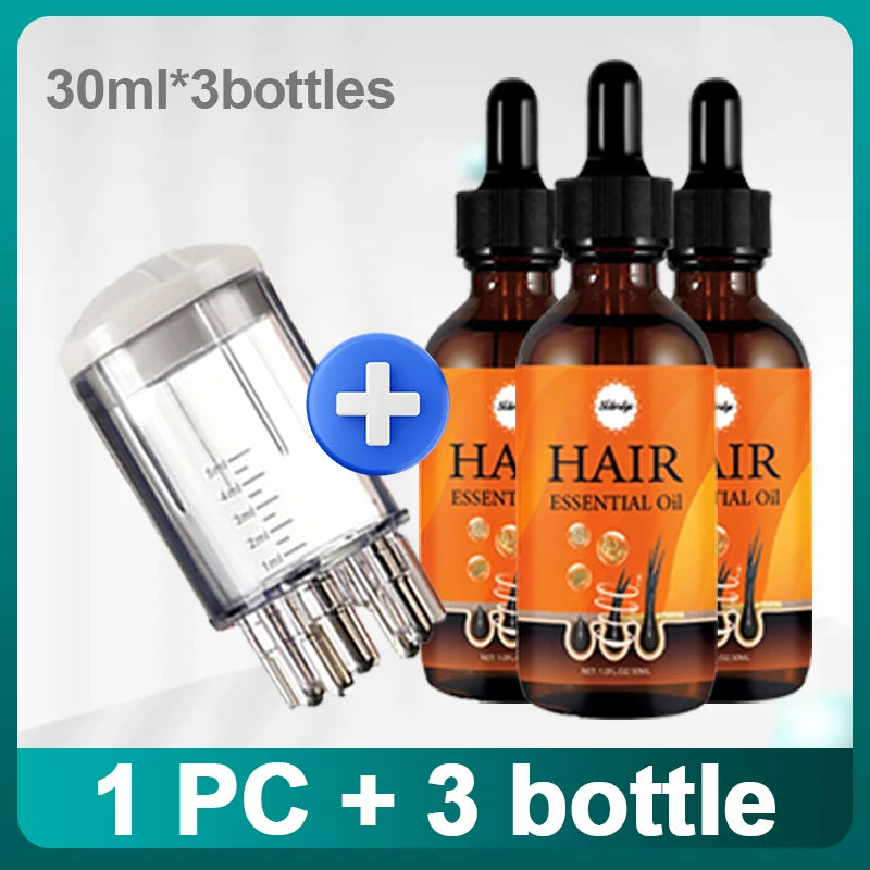 Sérum Capillaire Peigne Applicateur | Génération 2 | Anti-Chute & Repousse | Unisexe – CLEVI Paris