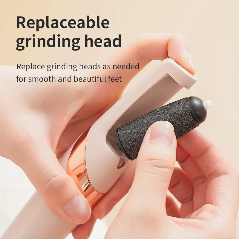 Lime à Pieds Électrique Rechargeable — Exfoliant Callosités & Pédicure — CLEVI Paris