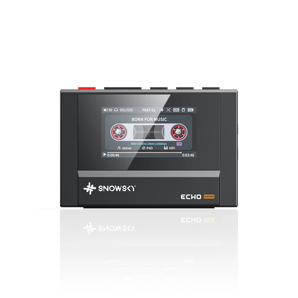 FiiO Echo Mini Lecteur MP3 HiFi Bluetooth 15h Sortie 3,5mm & 4,4mm Équilibrée – CLEVI Paris