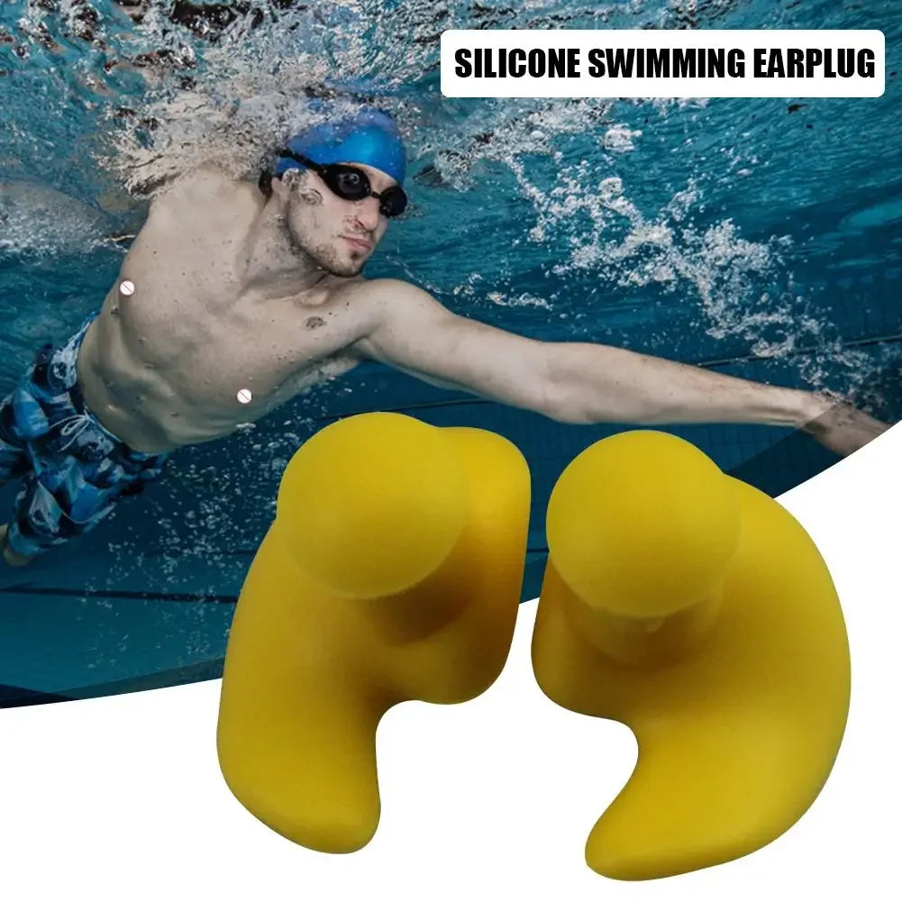 Bouchons d'Oreilles Silicone Imperméables Natation Doux & Portables — CLEVI Paris