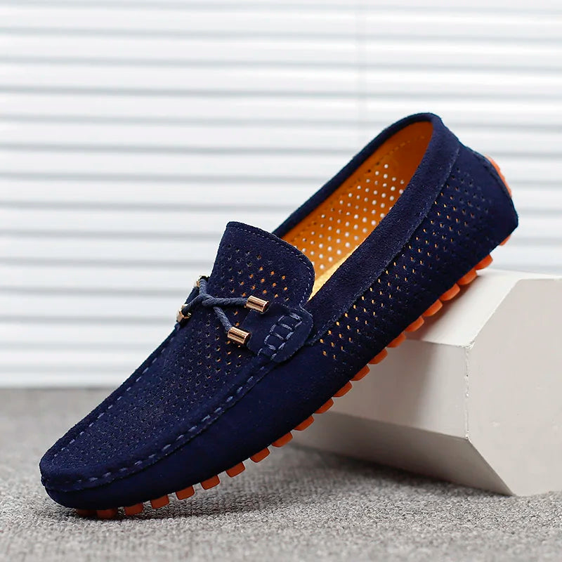 Mocassins Homme Cuir Suédé – CLEVI Paris