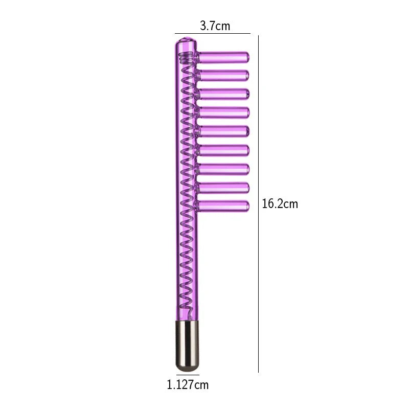 Tubes Électrodes Verre Haute Fréquence | 8 Types 3 Couleurs | Anti-Acné, Lifting & Soin Capillaire – CLEVI Paris