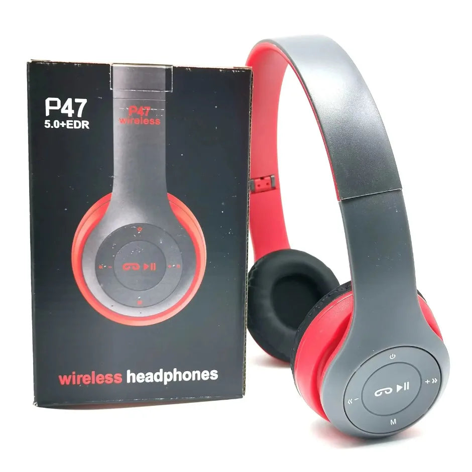 Casque Bluetooth 5.0 Pliable VIKEFON 40mm TF Filaire 6h Arceau Ajustable Multicolore – CLEVI Paris