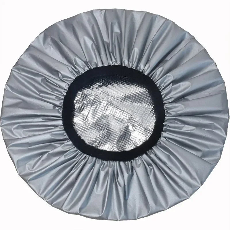 Bonnet de Nuit Double Couche Satin Réversible — CLEVI Paris