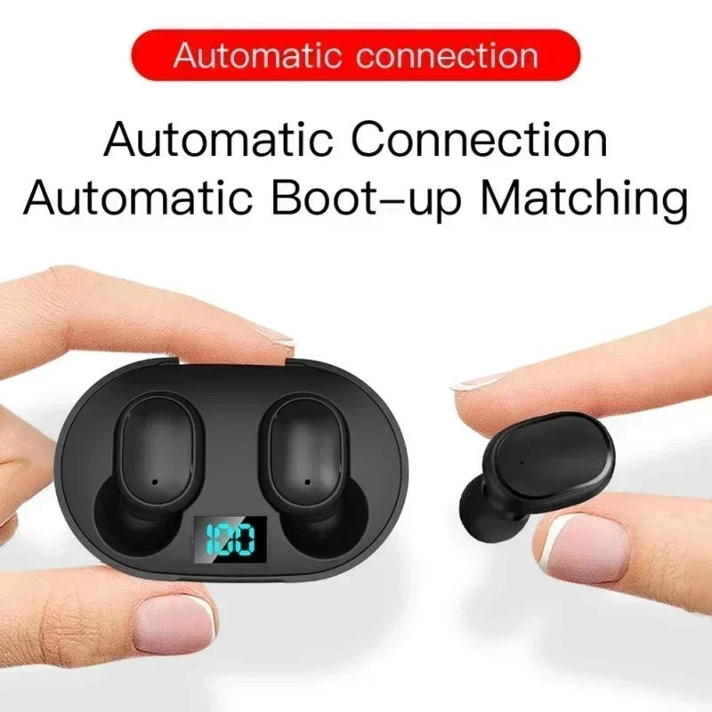 Écouteurs Bluetooth TWS DAMORE E6S — Réduction de Bruit Active, 24h d'Autonomie, Étanches | CLEVI Paris