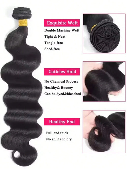16A Raw Bundles Human Hair Body Wave 1/3/4 – CLEVI Paris